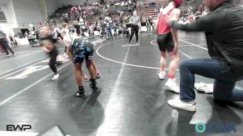 90 lbs Consolation - Cole Richardson, Barnsdall Youth Wrestling vs De'Yon Wilson, Pitbull Wrestling Academy