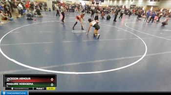 160 lbs Cons. Round 3 - Maguire Hoeksema, IL vs Jackson Armour, MN