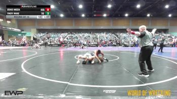 145 lbs Round Of 16 - Zeke Meza, Oakdale vs TROY RUIZ, The Empire