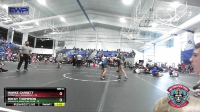 105 lbs Placement (4 Team) - Hawke Garrett, Potentially Dangerous vs Rocky Thompson, OpenMats Wrestling Club