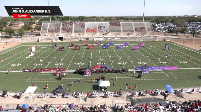 John B. Alexander High School "Laredo TX" At 2024 Texas Marching Classic