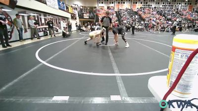 119 lbs Quarterfinal - Brice Goforth, Heat vs Gabe Oakley, Vinita Kids Wrestling