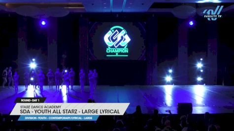 Starz Dance Academy - SDA - Youth All Starz - Large Lyrical [2024 Youth - Contemporary/Lyrical - Large Day 1] 2024 ASC Clash of the Titans Schaumburg & CSG Dance Grand Nationals