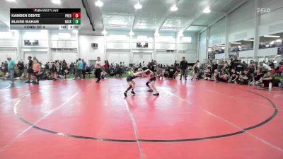 64 lbs Consi Of 4 - Kamden Dentz, Pheonix Wrestling-EL vs Blaise Mahan, Backbone WC-EL
