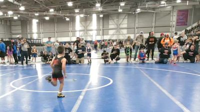 53 lbs Cons. Sub-quarters - Hawken Skinner, Bonners Ferry Wrestling Club vs Wyatt Morgan, Silver Valley Wrestling Club