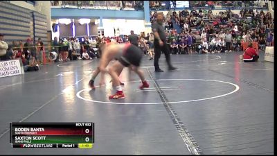 126 lbs Semifinal - Saxton Scott, Idaho Falls vs Boden Banta, South Fremont