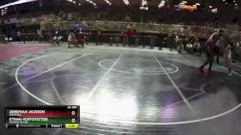 2A 285 lbs Quarterfinal - Jeremiah Jackson, Kathleen vs Ethan Hoffstetter, Fleming Island