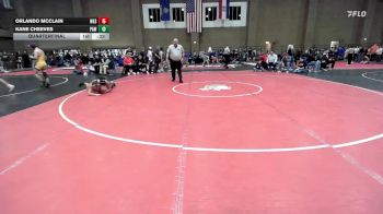 144E Quarterfinal - Kane Cheeves, Pawhuska vs Orlando Mcclain, Westmoore