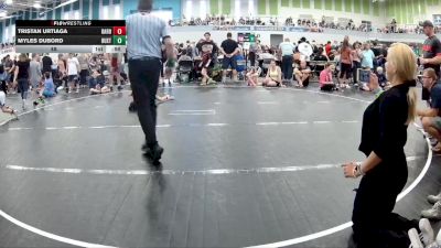 48 lbs Round 8 (10 Team) - Tristan Urtiaga, Team Barracuda vs Myles Dubord, Buxton