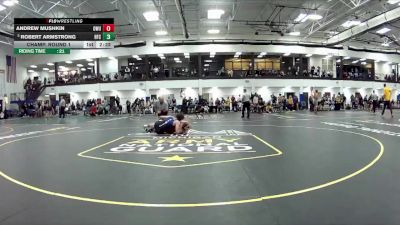 184 lbs Champ. Round 1 - Robert Armstrong, Henry Ford College vs Andrew Mushkin, Ohio Wesleyan University