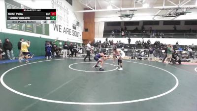 138 lbs 3rd Place Match - Noah Vera, Mayfair vs Johny Guillen, Ramona (Riverside)