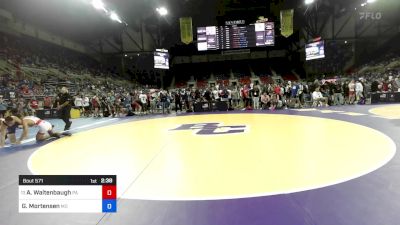 157 lbs Rnd Of 128 - Arment Waltenbaugh, PA vs Grady Mortensen, MO