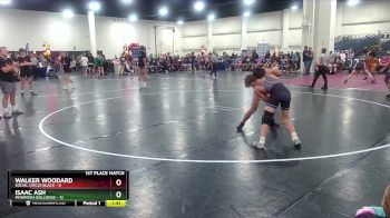 120 lbs Finals (8 Team) - Isaac Ash, Monrovia Bulldogs vs Walker Woodard, Social Circle Black