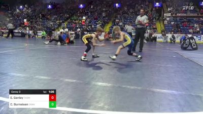 50 lbs Consy 3 - Evan Ganley, Thomas Jefferson vs Carter Burneisen, Cranberry