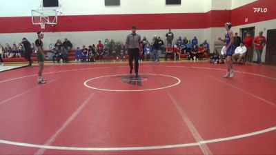 126 lbs Quarterfinal - Beckett Howland, Osage vs Mitchell Williams, Crestwood, Cresco