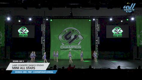 Lake Country Dance Studio - Mini All Stars [2023 Mini - Prep - Contemporary/Lyrical Day 3] 2023 ASC Schaumburg Showdown & CSG Schaumburg Dance Grand Nationals