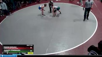 145 lbs Cons. Round 4 - Parker Stinebaugh, Lakeside vs Mason Keough, Coeur D`Alene High School