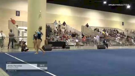 Jordy Paradise - Floor, La Fleur's #1125 - 2021 USA Gymnastics Development Program National Championships