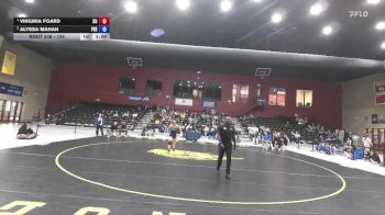 124 lbs 1st Place Match - Virginia Foard, King University vs Alyssa Mahan, Presbyterian