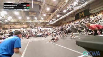 43 lbs Consi Of 8 #1 - Sekani Mckissick, Red Ryder Wrestling Club vs Elijah Curtis, Little Axe Takedown Club