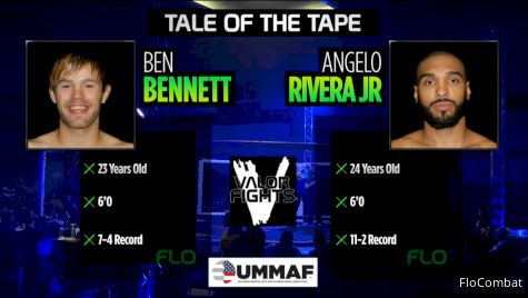 Angelo Rivera Jr vs. Ben Bennett 2017 UMMAF Full Replay