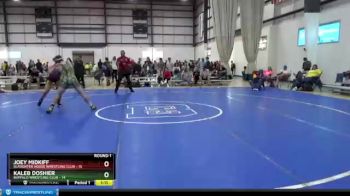 145 lbs Round 1 (3 Team) - Joey Midkiff, SLAUGHTER HOUSE WRESTLING CLUB vs Kaleb Doshier, BUFFALO WRESTLING CLUB
