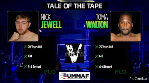 Nick Jewell vs. Toma Walton: 2017 UMMAF Full Replay