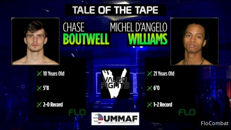 Michel D'Angelo Williams vs. Chase Boutwell: 2017 UMMAF Full Replay