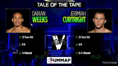 Darian Weeks vs. Jerimiah Curtright: 2017 UMMAF Full Replay