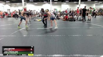 98 lbs Round 3 (6 Team) - Jake Strickland, Flickr Boyz Batarangs vs Jack Reitter, PA Alliance