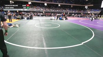 5A 120 lbs Semifinal - Adam Uribe, Frisco Centennial vs Nicholas Bellino, Corpus Christi Carroll