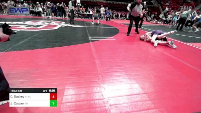 80 lbs Quarterfinal - Kade Church, Skiatook Youth Wrestling vs Willie Kurtz, SlyFox Wrestling Academy