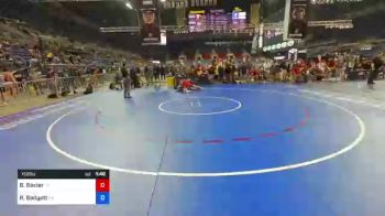 152 lbs Consi Of 16 #2 - Bronson Baxter, Texas vs Ryan Badgett, California