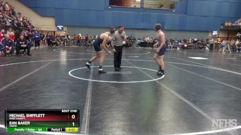 2 - 144 lbs Cons. Round 2 - Ean Baker, Union vs Michael Shifflett, Page County