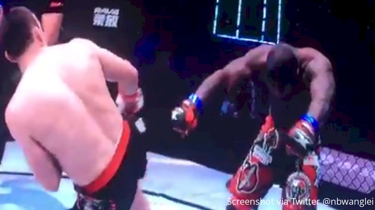 Melvin Guillard Gets Pasted By Spinning Kick In China