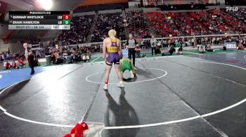 5A 144 lbs Cons. Round 2 - Ekahi Hamilton, Lakeland vs Gunnar Whitlock, Lewiston