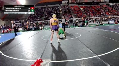 5A 144 lbs Cons. Round 2 - Ekahi Hamilton, Lakeland vs Gunnar Whitlock, Lewiston