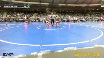 70 lbs Consi Of 32 #2 - Turk Hockett, Caney Valley Wrestling vs Spencer Mattson, Minnesota Elite