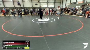 152 lbs Champ. Round 2 - Dustin Baxter, WA vs Caleb Cady, WI