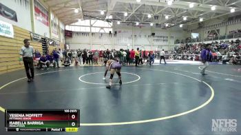 105 (107) Cons. Round 5 - Isabella Barriga, Middletown vs Yesenia Moffett, Pittsburg Senior