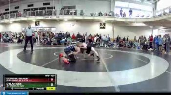 120 lbs Champ. Round 2 - Dylan Ogg, Jet Wrestling Club vs Dominic Brown, Howe Wrestling School LLC