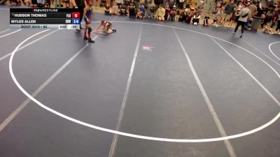 98 lbs Champ. Round 1 - Jace Evers, Stillwater Area Wrestling vs Sebastian Gonzales, MN Elite