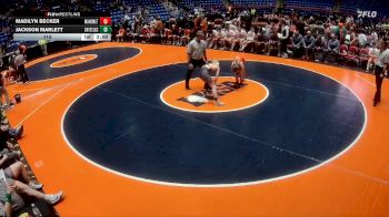 113 lbs Quarterfinals (8 Team) - Jackson Marlett, Crystal Lake (Central) vs Madilyn Becker, Mahomet (M.-Seymour)