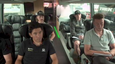 Orica-Scott Hammer Sprint Team Strategy Meeti