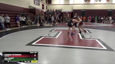 150 lbs Round 1 - Ian Crapp, Fennimore vs Xander Peterson, Denver