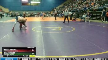 3 - 126 lbs Champ. Round 1 - Khalil Reeves, Heritage HS (Lynchburg) vs Noah Miller, Colonial Heights