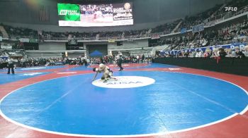 1A-4A 132 1st Place Match - David Hill, Oak Grove vs Johnathan Santos, Alexandria HS
