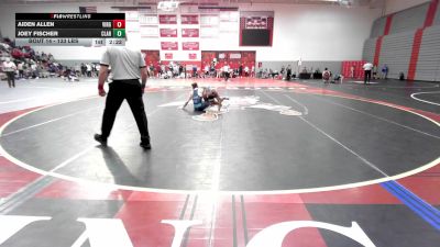 133 lbs Round Of 32 - Aiden Allen, Virginia - Unatt vs Joey Fischer, Clarion - Unatt