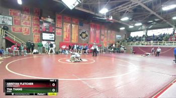 157 lbs Champ. Round 1 - Abreyan Fletcher, Union County vs Tha Thang, Avon