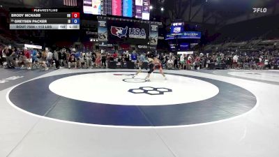 113 lbs Cons. Rd Of 32 - Brody McNabb, OH vs Greysen Packer, ID